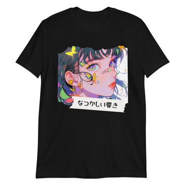 Anime Girl with Nostalgic Ring T-Shirt